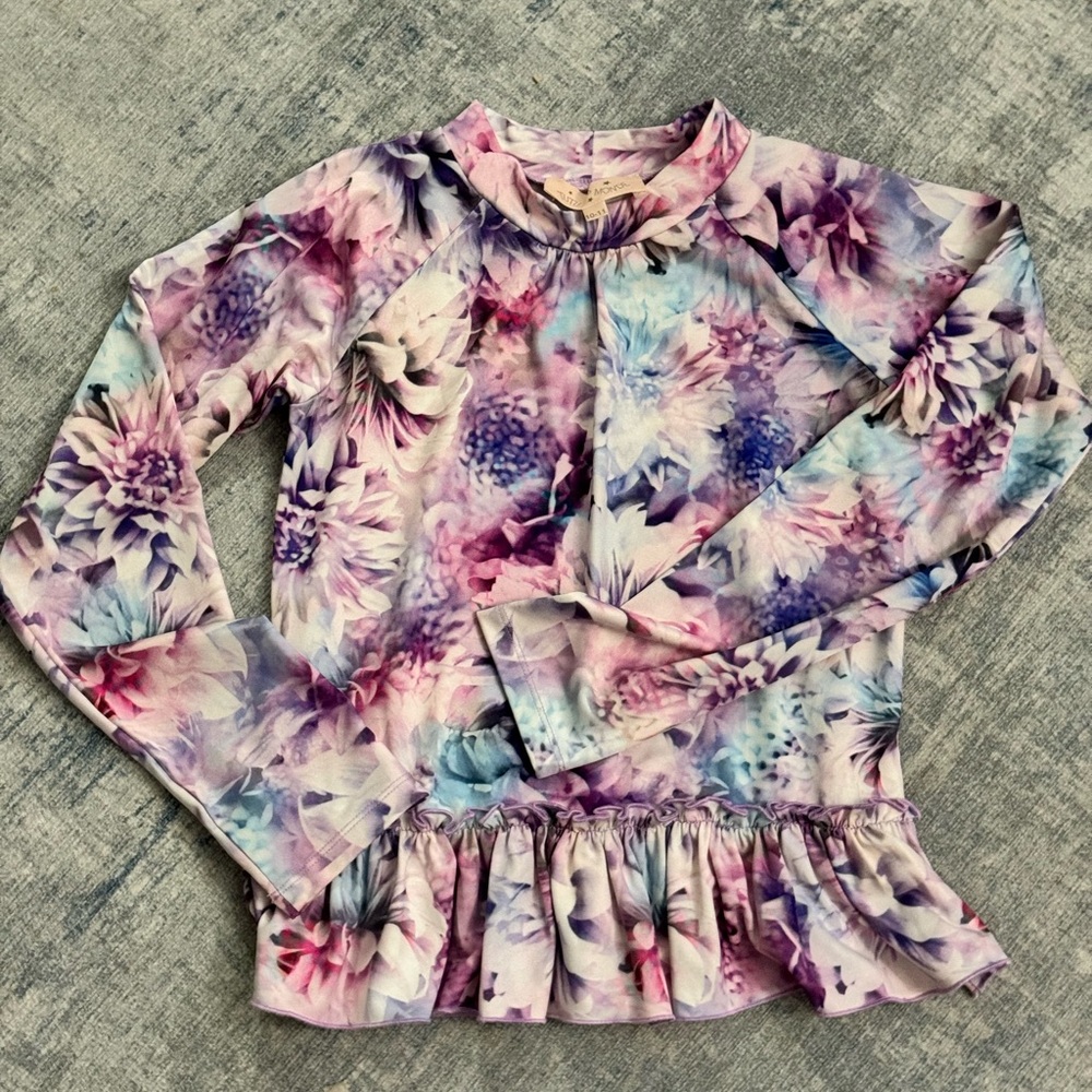 Tutu Du Monde Floral top & shorts Outfit